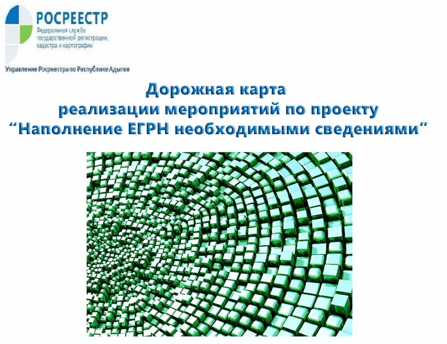 Дорожная карта наполнение единого государственного реестра недвижимости необходимыми сведениями