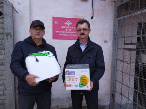 Сотрудники Росреестра Адыгеи поздравили бойцов СВО с Днем народного единства